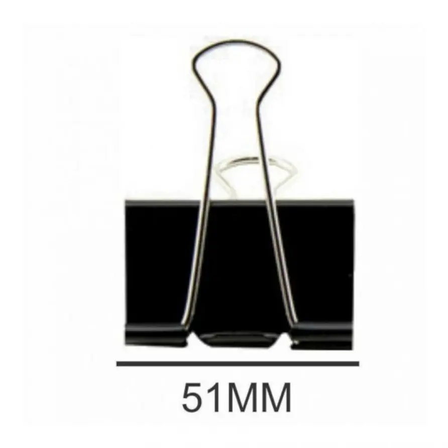GRAMPO MOL 51MM BINDER PRETO - JOCAR
