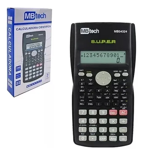 CALCULADORA CIENTIFICA MB54324 MBTECH