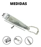 CORTADOR DE UNHA PQ C/ LIXA INTERNA N1006 - NAVYCARE 1