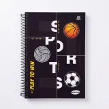 CADERNO 1/4 CD  ESP 96F KBOM - ANIMATIVA 2