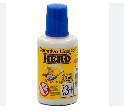 CORRETIVO LIQUIDO 18ML - HERO
