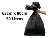 SACO PLASTICO PARA LIXO 50L C/15 - GERAPLAST 2